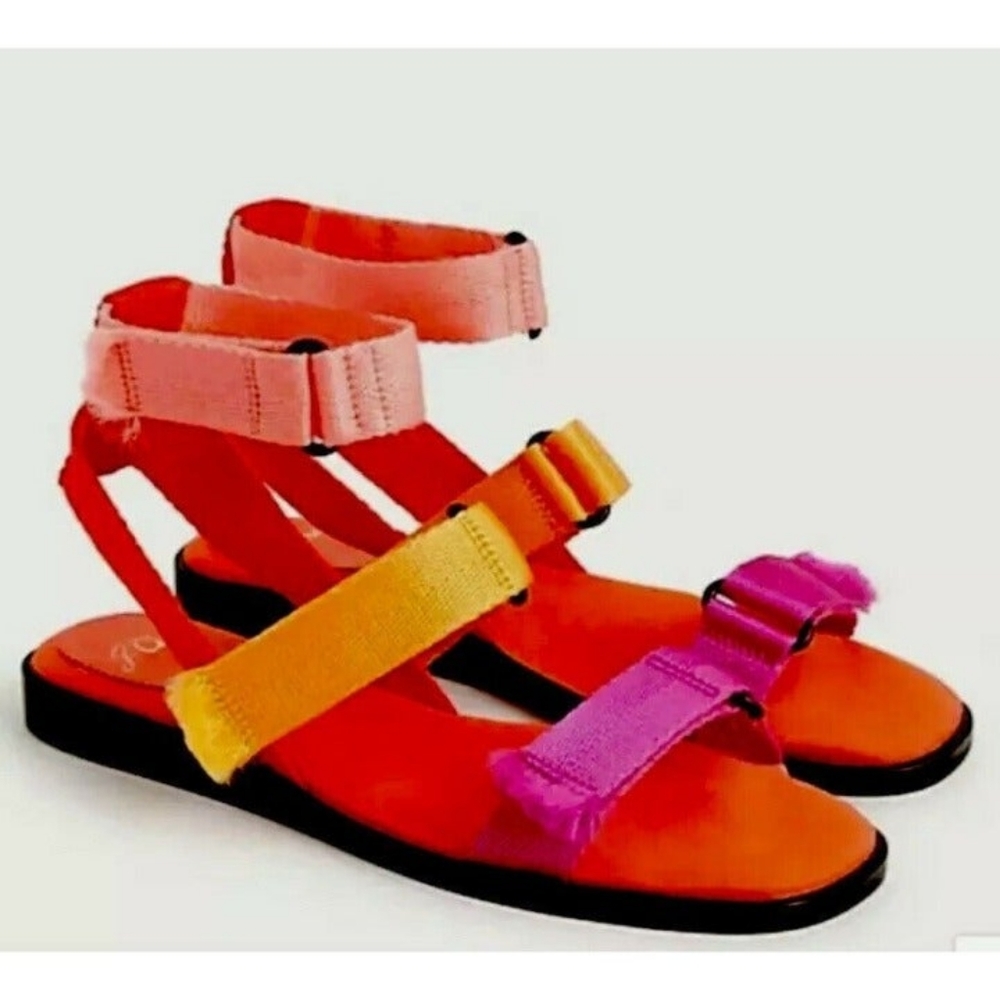🔥J. Crew Multicolor Sandals
